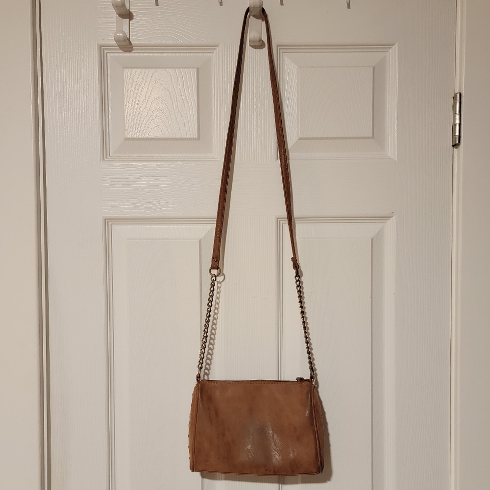 Tan studded crossbody - Picture 6 of 8